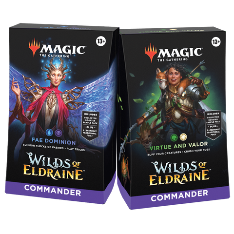 Magic: The Gathering | Wilds of Eldraine | Commander Deck Bundle