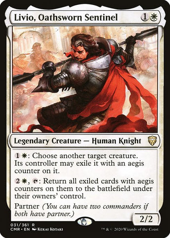 Livio, Oathsworn Sentinel | Commander Legends | CMR | 31 | R