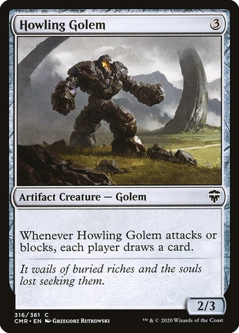 Howling Golem | Commander Legends | CMR | 316 | C