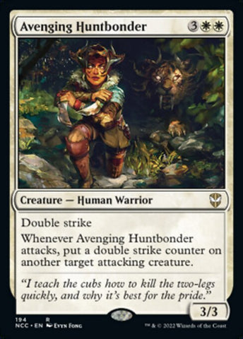 Avenging Huntbonder | Commander: Streets of New Capenna | NCC | 194 | R