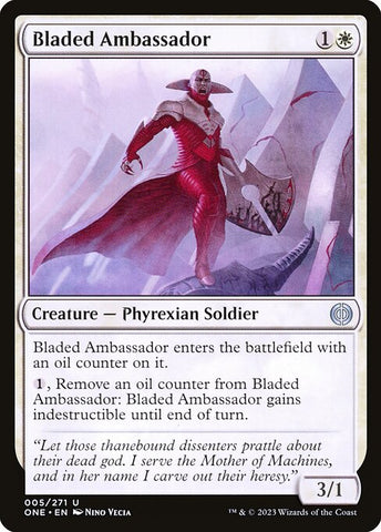 Bladed Ambassador | Phyrexia: All Will Be One | ONE | 5 | U