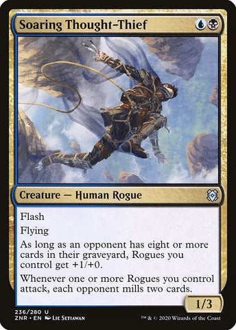 Soaring Thought-Thief | Zendikar Rising | ZNR | 236 | U