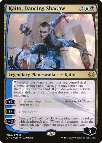 Kaito, Dancing Shadow | Phyrexia: All Will Be One | ONE | 204 | R