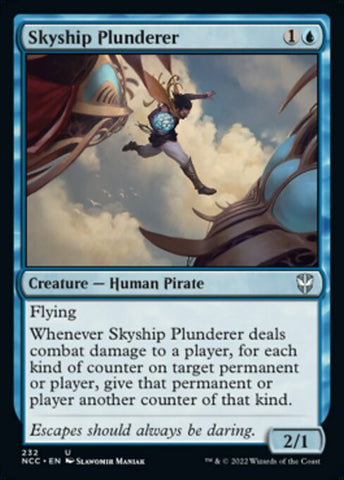 Skyship Plunderer | Commander: Streets of New Capenna | NCC | 232 | U