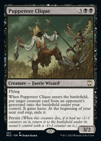 Puppeteer Clique | Commander: Streets of New Capenna | NCC | 257 | R