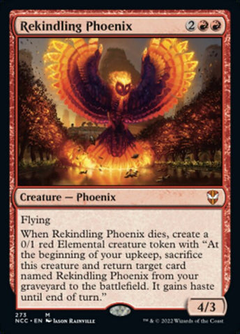 Rekindling Phoenix | Commander: Streets of New Capenna | NCC | 273 | M