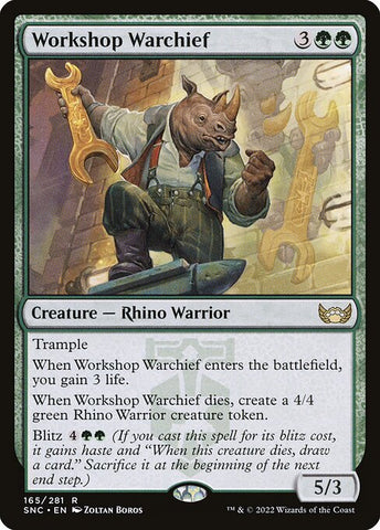 Workshop Warchief | Streets of New Capenna | SNC | 165 | R