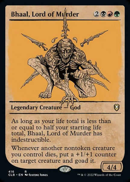 Bhaal, Lord of Murder  MTG Commander Legends: Battle for Baldur's Gat –  Five Realm Cards