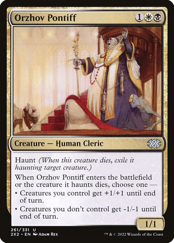 Orzhov Pontiff | Double Masters 2022 | 2X2 | 261 | U