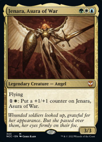 Jenara, Asura of War | Commander: Streets of New Capenna | NCC | 343 | M