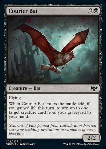 Courier Bat | Innistrad: Crimson Vow | VOW | 102 | C