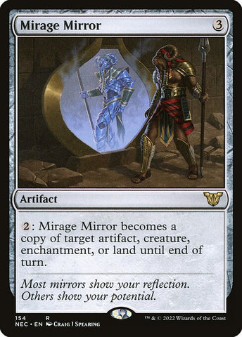 Mirage Mirror | Commander: Kamigawa: Neon Dynasty | NEC | 154 | R