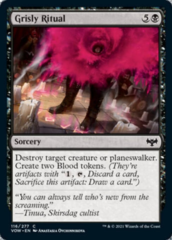 Grisly Ritual | Innistrad: Crimson Vow | VOW | 116 | C