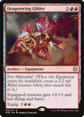 Dragonwing Glider | Phyrexia: All Will Be One | ONE | 128 | R