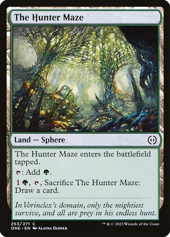 The Hunter Maze | Phyrexia: All Will Be One | ONE | 253 | C