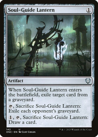 Soul-Guide Lantern | Commander: Phyrexia: All Will Be One | ONC | 142 | U