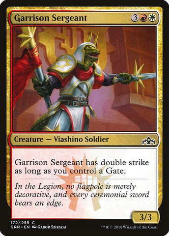 Garrison Sergeant | Guilds of Ravnica | GRN | 172 | C