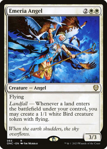 Emeria Angel | Commander: Phyrexia: All Will Be One | ONC | 65 | R