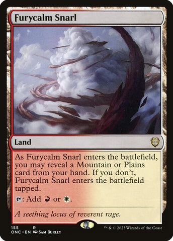 Furycalm Snarl | Commander: Phyrexia: All Will Be One | ONC | 155 | R