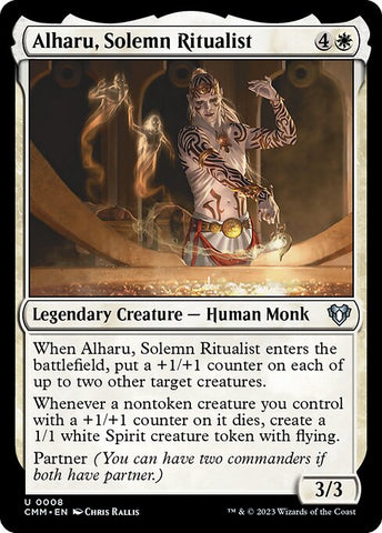 Alharu, Solemn Ritualist | Commander Masters | CMM | 8 | U