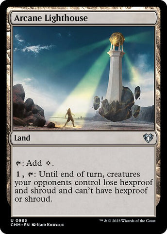 Arcane Lighthouse | MTG Commander Masters | CMM