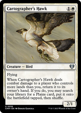 Cartographer's Hawk | Commander Masters | CMM | 18 | U