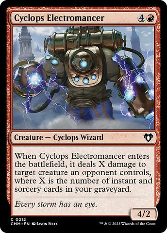 Cyclops Electromancer | Commander Masters | CMM | 212 | C