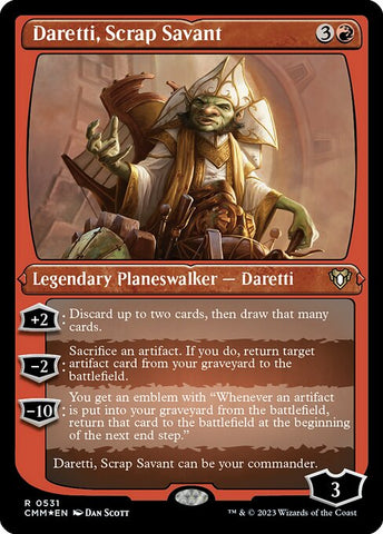 Daretti, Scrap Savant | MTG Commander Masters | CMM