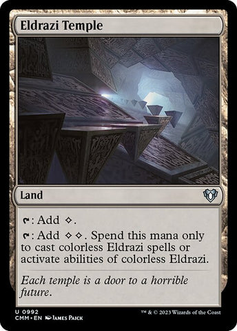 Eldrazi Temple | MTG Commander Masters | CMM