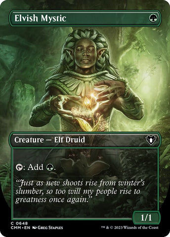 Elvish Mystic | Commander Masters: Extras | XCMM | 648 | C