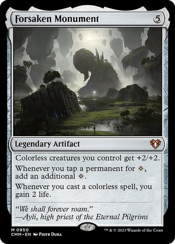 Forsaken Monument | MTG Commander Masters | CMM