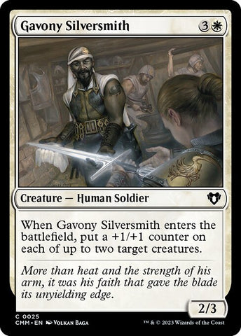 Gavony Silversmith | Commander Masters | CMM | 25 | C