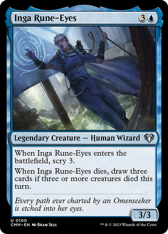 Inga Rune-Eyes | Commander Masters | CMM | 100 | U