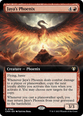 Jaya's Phoenix | MTG Commander Masters | CMM