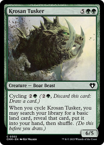 Krosan Tusker | Commander Masters | CMM | 302 | C