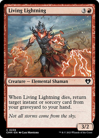 Living Lightning | Commander Masters | CMM | 239 | C