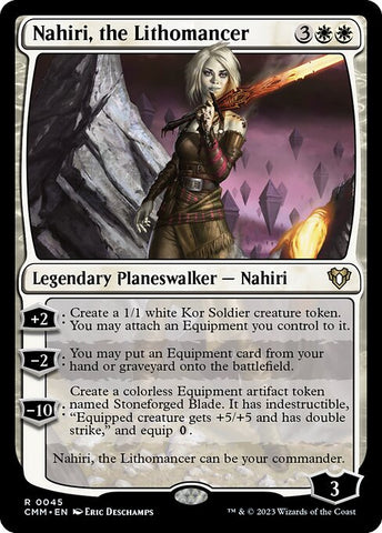 Nahiri, the Lithomancer | Commander Masters | CMM | 45 | R