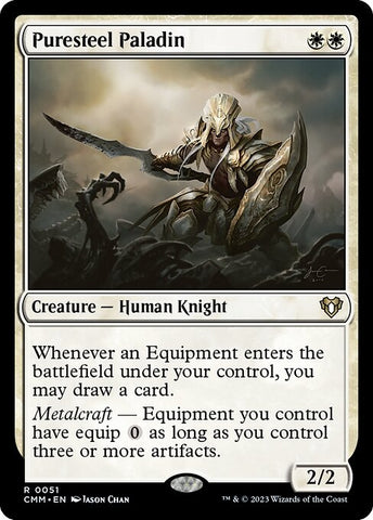 Puresteel Paladin | MTG Commander Masters | CMM