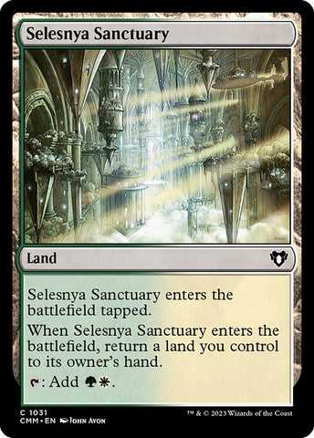 Selesnya Sanctuary | Commander Masters: Extras | XCMM | 1031 | C