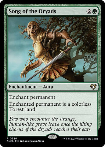 Song of the Dryads | MTG Commander Masters | CMM