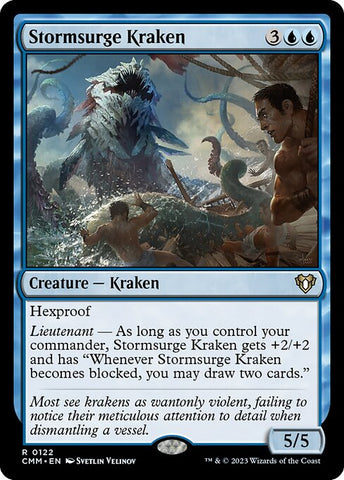 Stormsurge Kraken | Commander Masters | CMM | 122 | R