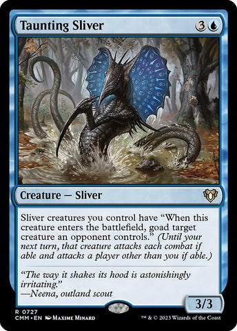 Taunting Sliver | Commander Masters: Extras | XCMM | 727 | R