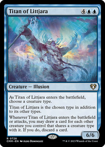 Titan of Littjara | MTG Commander Masters | CMM