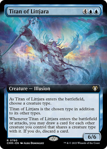 Titan of Littjara | MTG Commander Masters | CMM