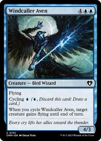 Windcaller Aven | Commander Masters | CMM | 133 | C