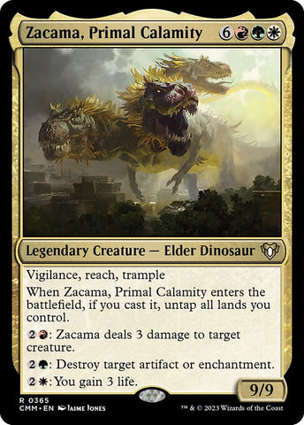 Zacama, Primal Calamity | MTG Commander Masters | CMM