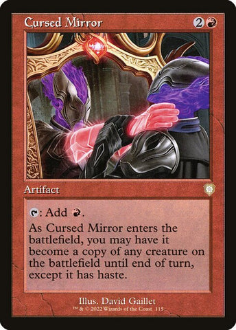 Cursed Mirror | MTG The Brothers' War Commander | BRC
