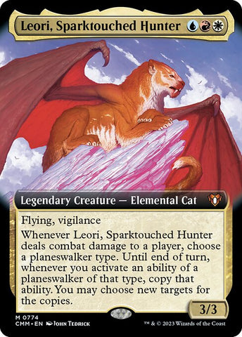 Leori, Sparktouched Hunter | MTG Commander Masters | CMM