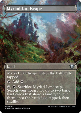 Myriad Landscape | Commander Masters: Extras | XCMM | 660 | U