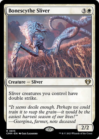 Bonescythe Sliver | Commander Masters: Extras | XCMM | 815 | R